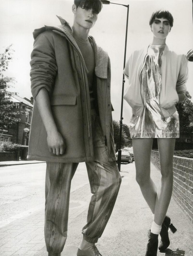 Vogue homme make up by Katie Fine